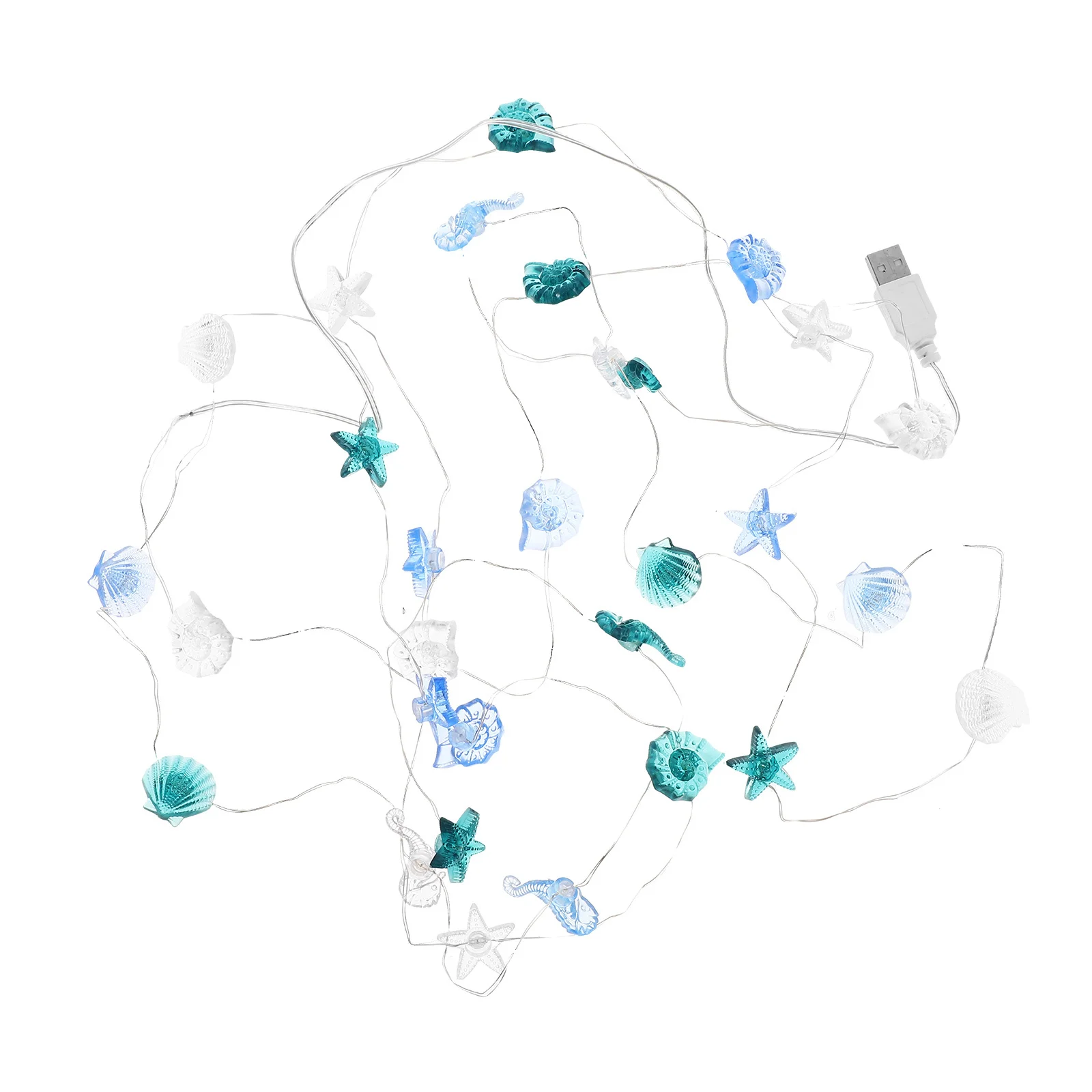 

Ocean Theme String Light Led 3M 10 Leds Sea Star Shell Lamp For Party Garden Wall Window Ceiling Indoor Outdoor Decor