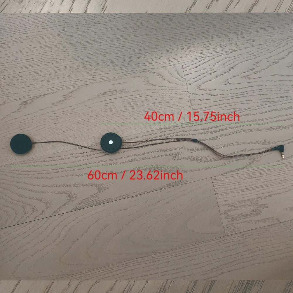 Głośnik do kasku ELFINEAR RIDE-VOICEPRO: wyraźność głosu, ulepszony magnes, złącza AUX 3,5 mm