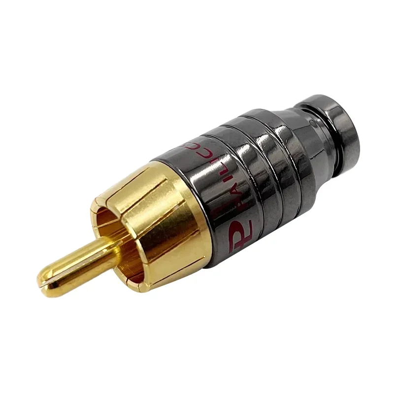 4/8/16PCS RCA Plug Jack Luxury Soldering Gold plated Speaker Connector Audio Output/Input Adapter Plug Earphone Connector Jack