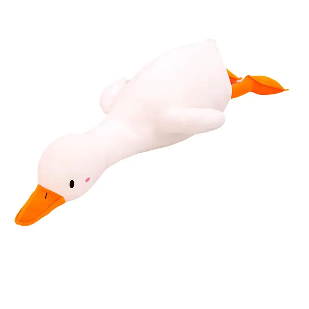 Big Goose Plush Toy Kawaii Huge Duck Pillow Stuffed Goose Birthday Gifts For Kids Sand Goose V3s3