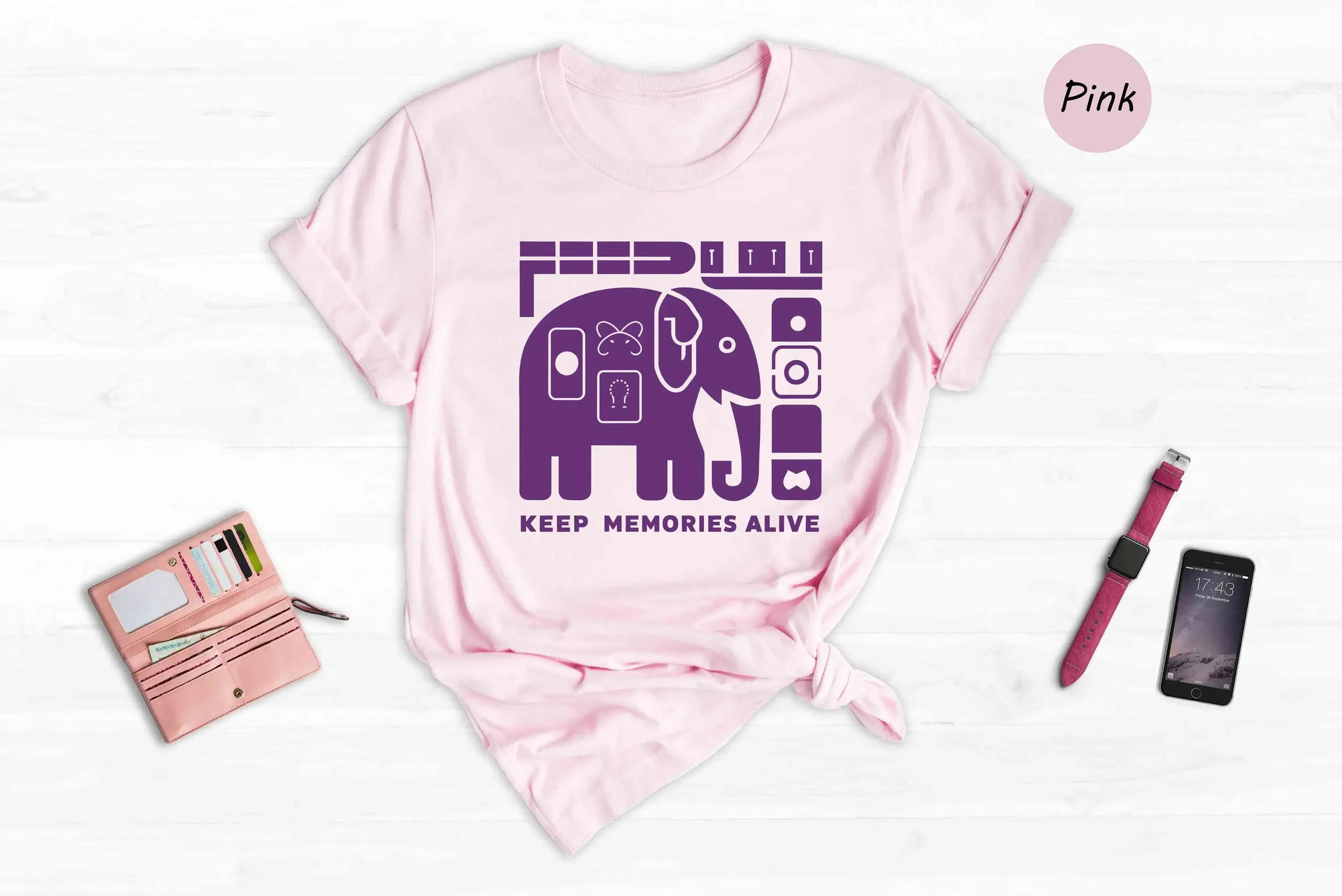 T-shirt pour la sensibilisation à la maladie d'Alzheimer : Gardez les souvenirs vivants
