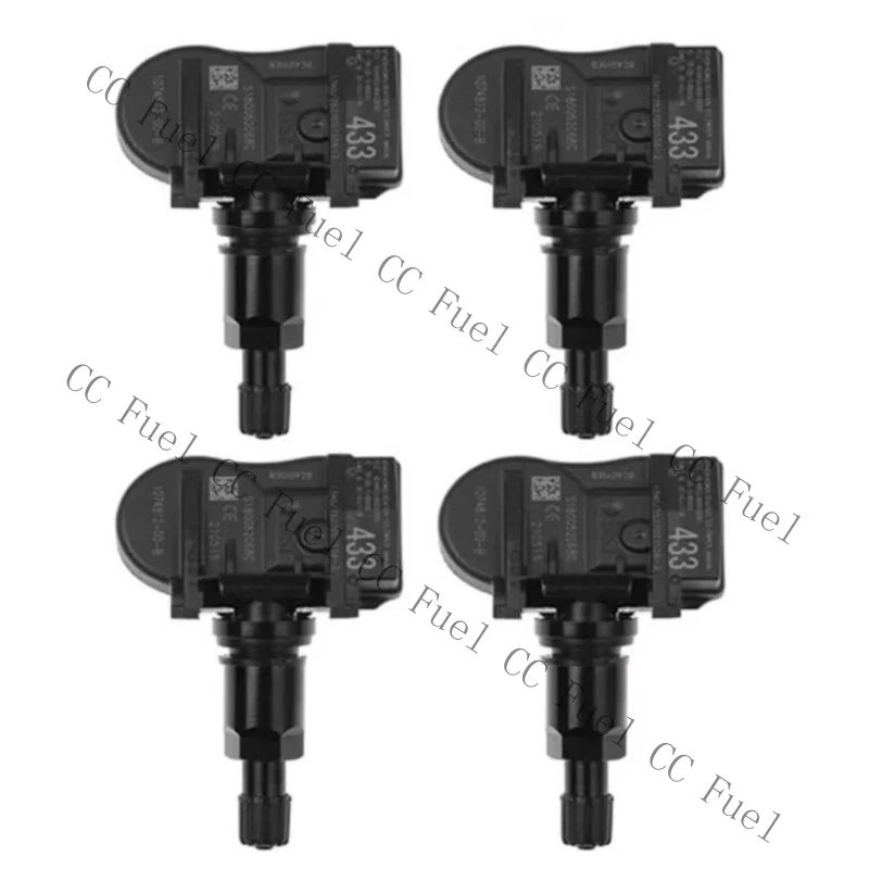 C+ Set of 4 TPMS Sensor Valve 433MHz Fit For Tesla Model 3 2017 2018 2019 2020 US