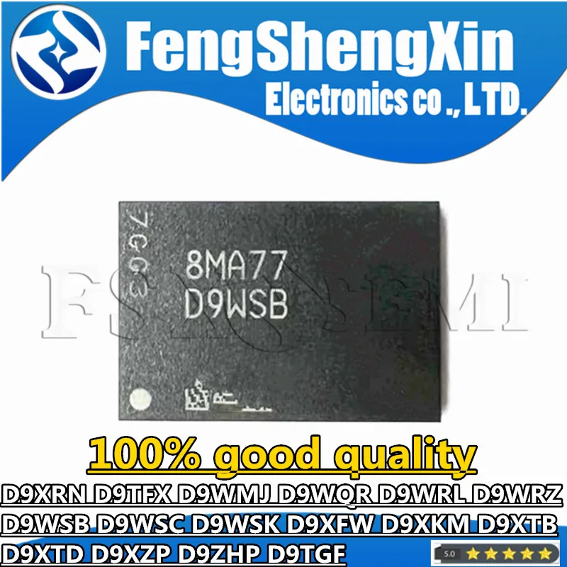 

1pcs D9XRN D9TFX D9WMJ D9WQR D9WRL D9WRZ D9WSB D9WSC D9WSK D9XFW D9XKM D9XTB D9XTD D9XZP D9ZHP D9TGF BGA Chips