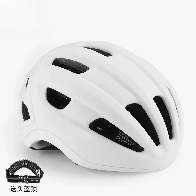 Integrated Breathable Bicycle Helmet Light Safety Cap For Men Women Mountain Road Bike Cycling Gear