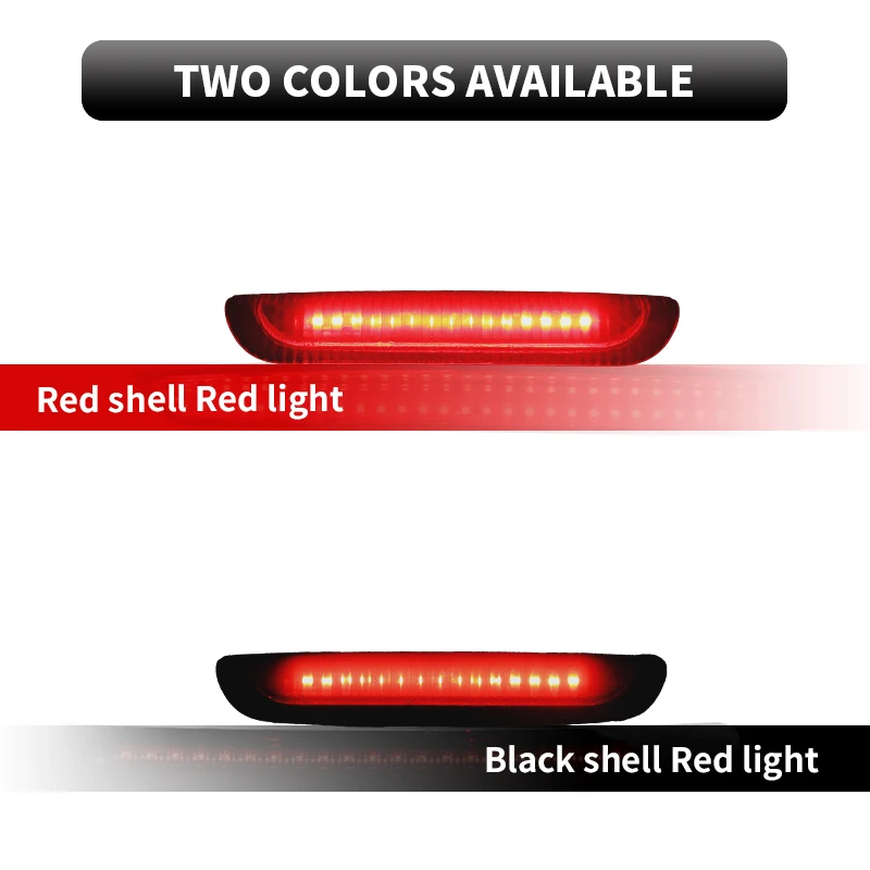 

1×for Nissan JUKE 2011-2014 LED Third Roof Brake Light 3rd High Level Rear Stop Lamp Red Black Parking Taillight OEM#26590-1KA0C