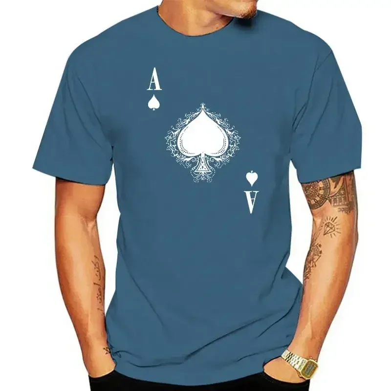 LE ACE OF SPADES IV هوديي Spade Ace بوكر بطاقة كازينو كارتي رويال فلوش بيك كملابس رجالية harajuku تي شيرت كبير الحجم