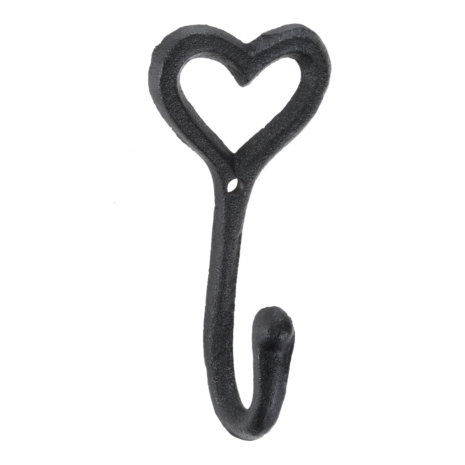 1 قطعة الحديد الزهر الحب القلب معطف السنانير جدار جبل شماعات العتيقة تخزين هوك الجدار الديكور للمنزل معلقة القط/مفتاح/معطف/منشفة