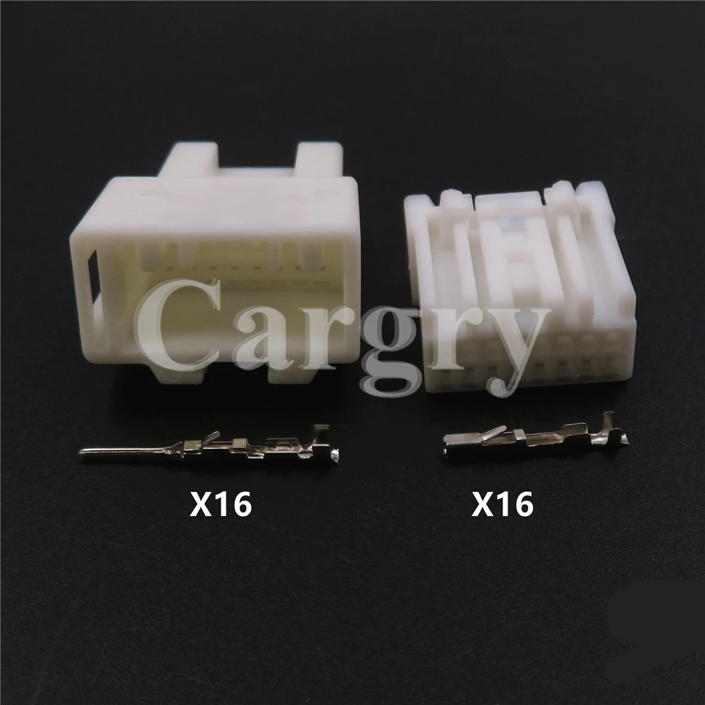 1 Set 16P 6098-4339 6098-4333 AC Assembly Auto Steering Wheel Wiring Multifunctional Socket Miniature Connector