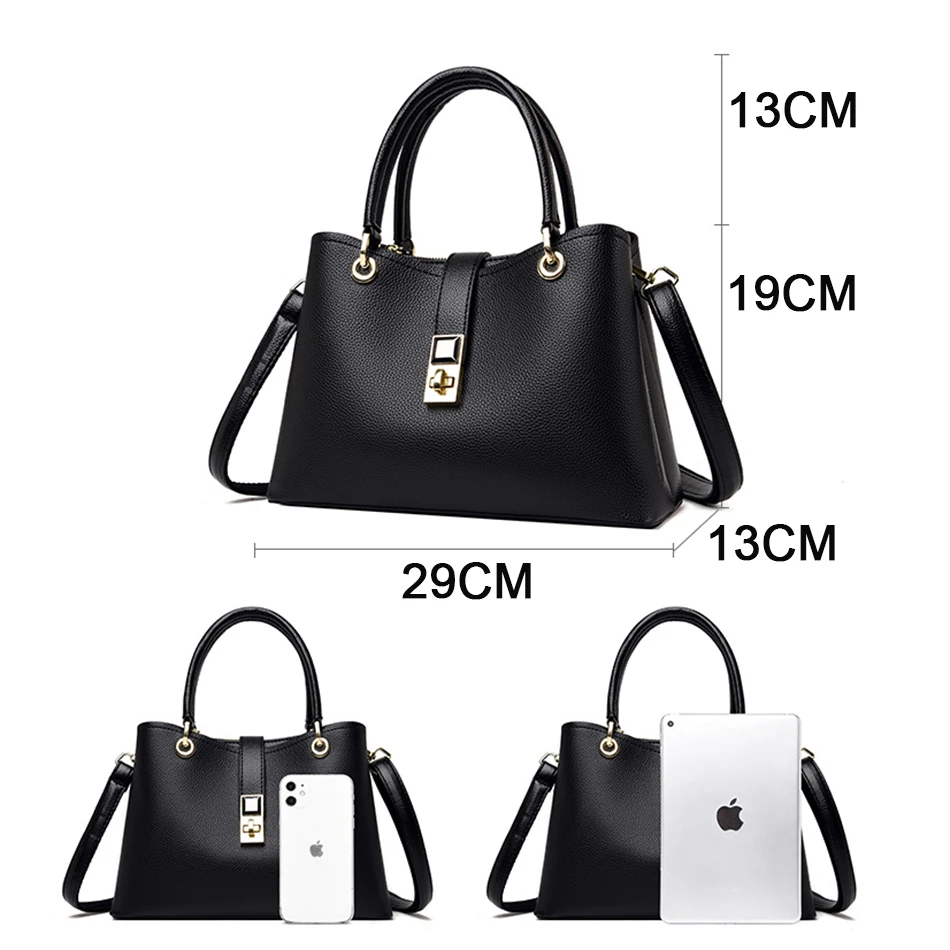 3 Layers Designer Women Handbag Pursers 2022 Trend High Quality Shouder Crosbody Bag for Female Luxury Brand Top-handle Tote Sac