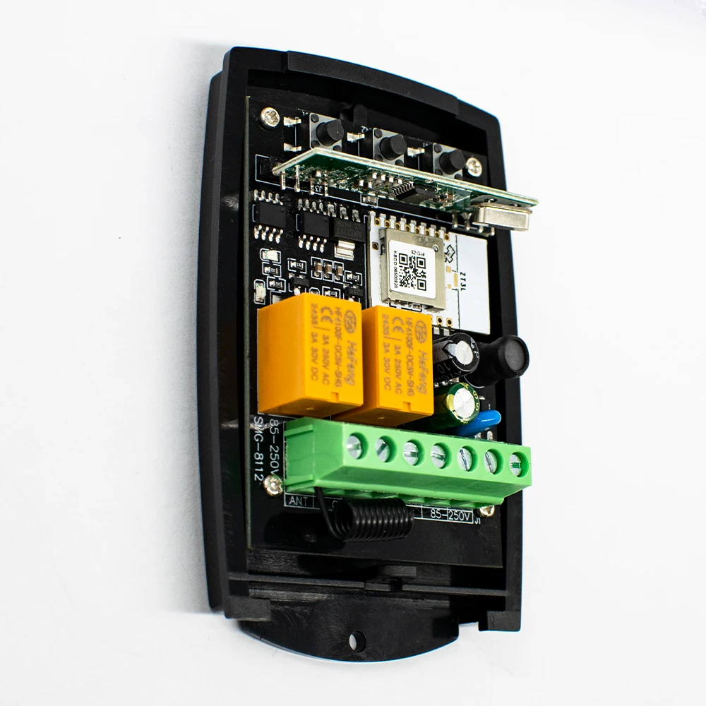 Zigbee 2 Channels Smart Garage Door Receiver Remote Control Relay Switch Opener Module Work With Alexa Google Home