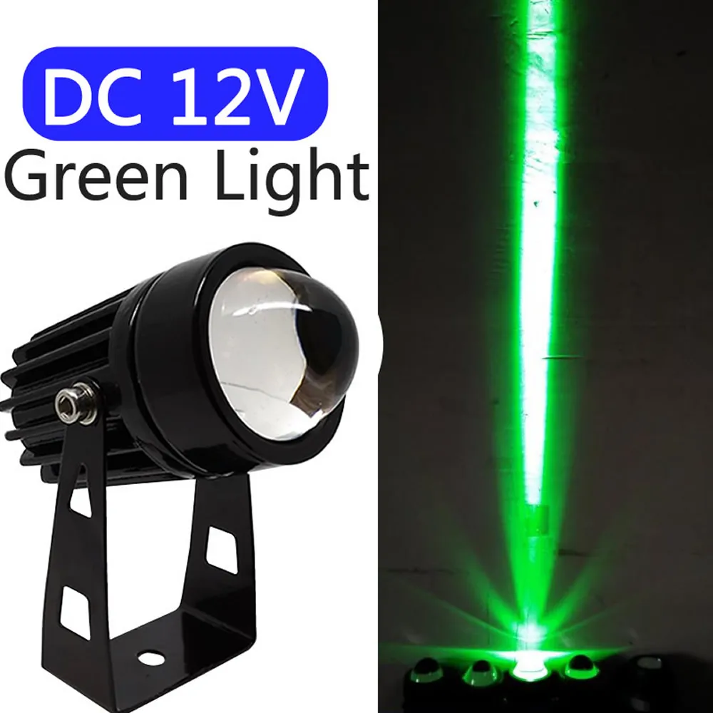 Dc 12V Voltage Outdoor Led Muur Spotlight 3W 5W Voor Thuis Landschap Lichten Rood Groen Blauw Rgb Waterdicht One Beam Verlichting