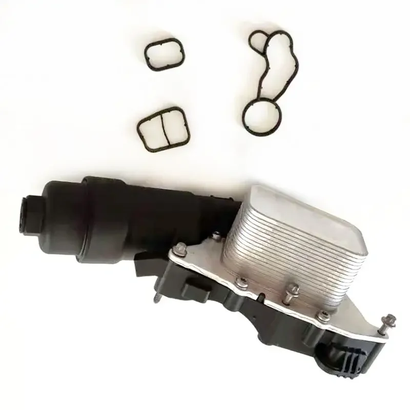 z 11428585235 Oil Cooler Assembly for BMW 2 Series F45 F46 X1 F48 X2 F39 MINI F56 F55 F54 Engine Oil Filter Housing