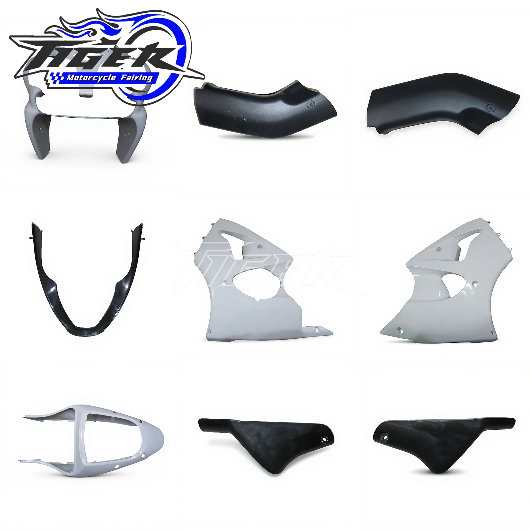 

For Ninja ZX-6r 2000 - 2002 Motorcycle Fairing 636 ZX-6r 00 Abs Fairing for Kawasaki ZX6r 2000 Bodywork