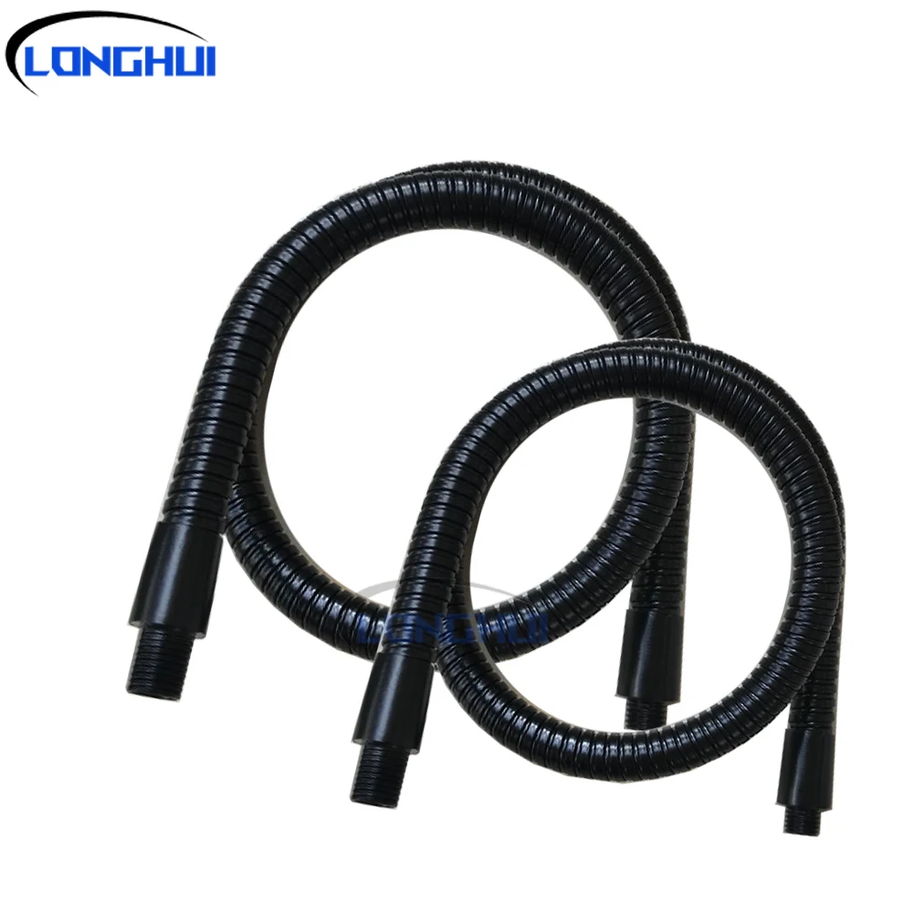 Dia 8/10mm-M8-M10 Gooseneck Flexible Holder Lamp Universal Hose Metal Serpentine Tubes Long 20 30 40 50CM For Table LampTurnover