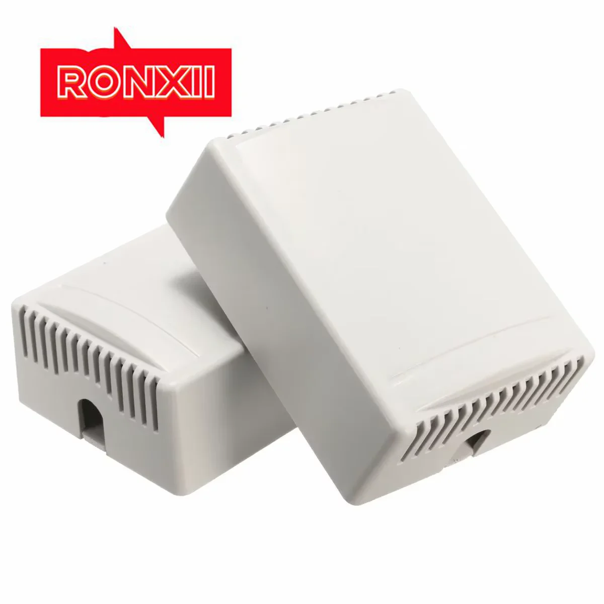 RONXII 2pcs DIY Plastic Project Housing Electronic Junction Case Power Supply Box