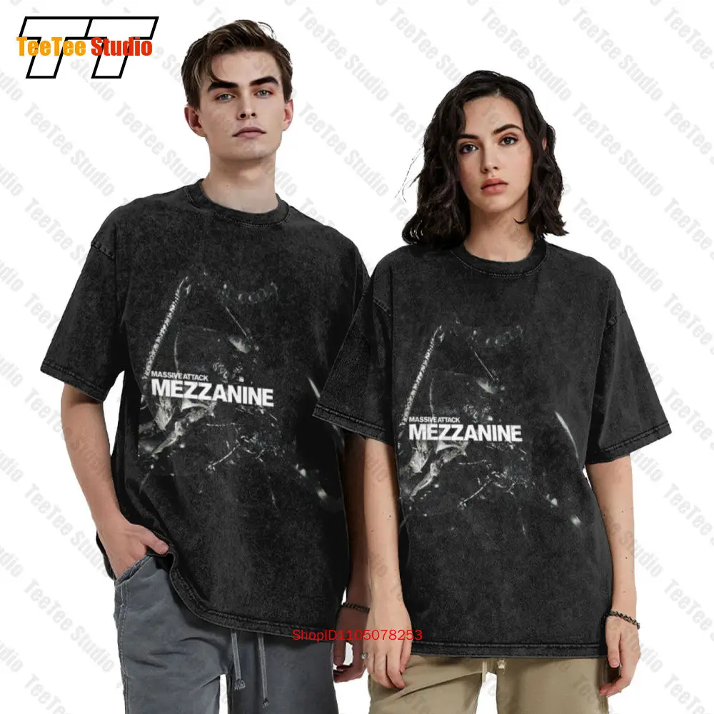 Massive Attack Mezzanine Massive Attack Album Vintage Oversized T-Shirt 0SGJ