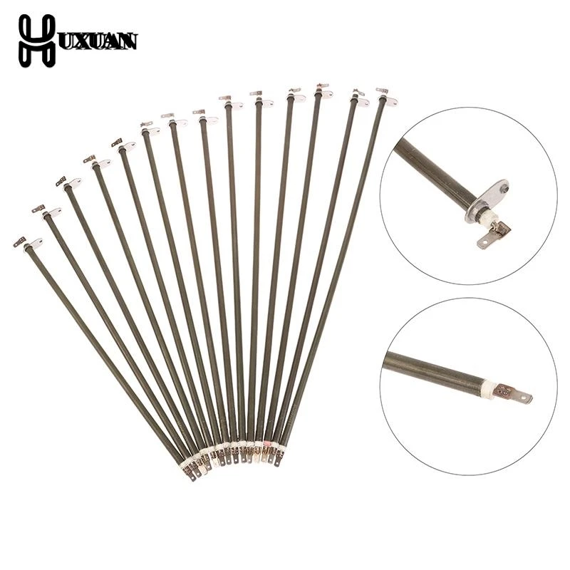110V/120V 300W-400W horno eléctrico de acero inoxidable elemento calefactor tubo calefactor piezas de repuesto de reparación