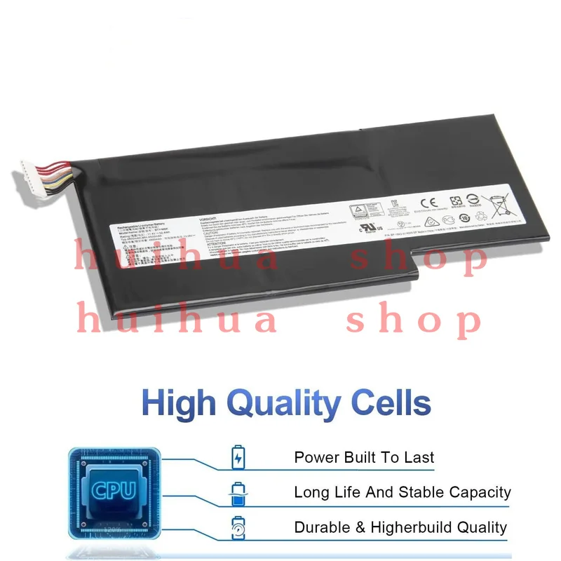 Nowa oryginalna bateria BTY-M6K do MSI GS63VR 7RG Stealth Pro GF63 Thin 8RB 8RC 8RD