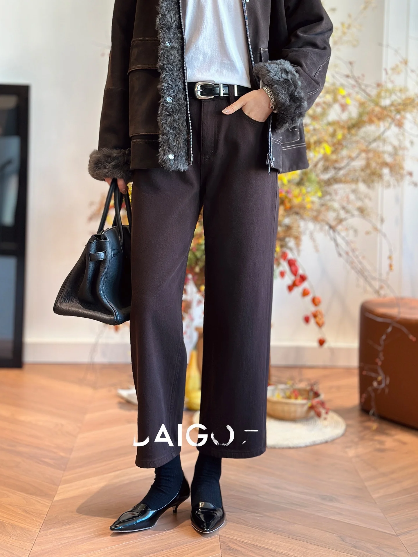 

Универсальные, удобные, теплые джинсы в стиле ретро, тонкие, классические, с вышивкой, прямого кроя...