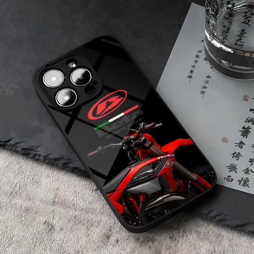 BETA RACING-funda de teléfono de GASGAS de vidrio templado, carcasa para IPhone 15 14 12 13 11 Plus Pro XS Max Mini X XR 8 7 6s SE2020