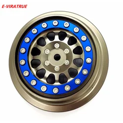 E-VIRATRUE Aluminum Wheel Titanium For TRAXXAS Unlimited Desert Racer 1/7(1pcs)