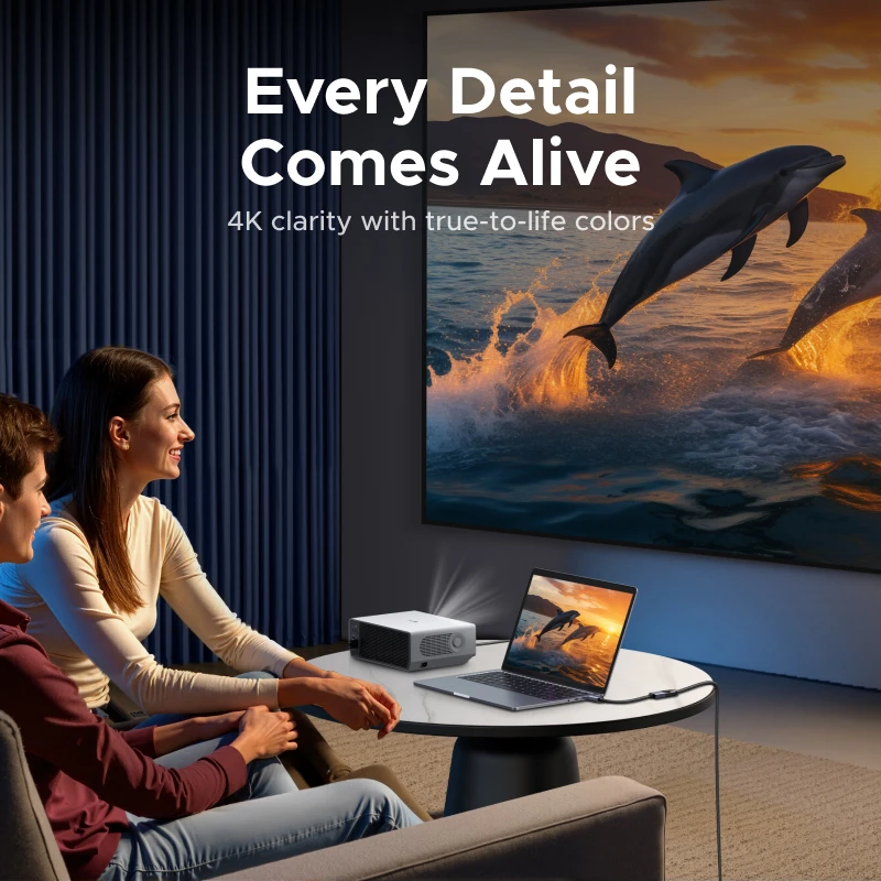 UGREEN Kabel Adapter DP na HDMI 4K 30Hz DisplayPort Męski na HDMI Żeński Konwerter do PC Laptopa Monitora Projektora Kina Gamingowego — zdjęcie produktu 2