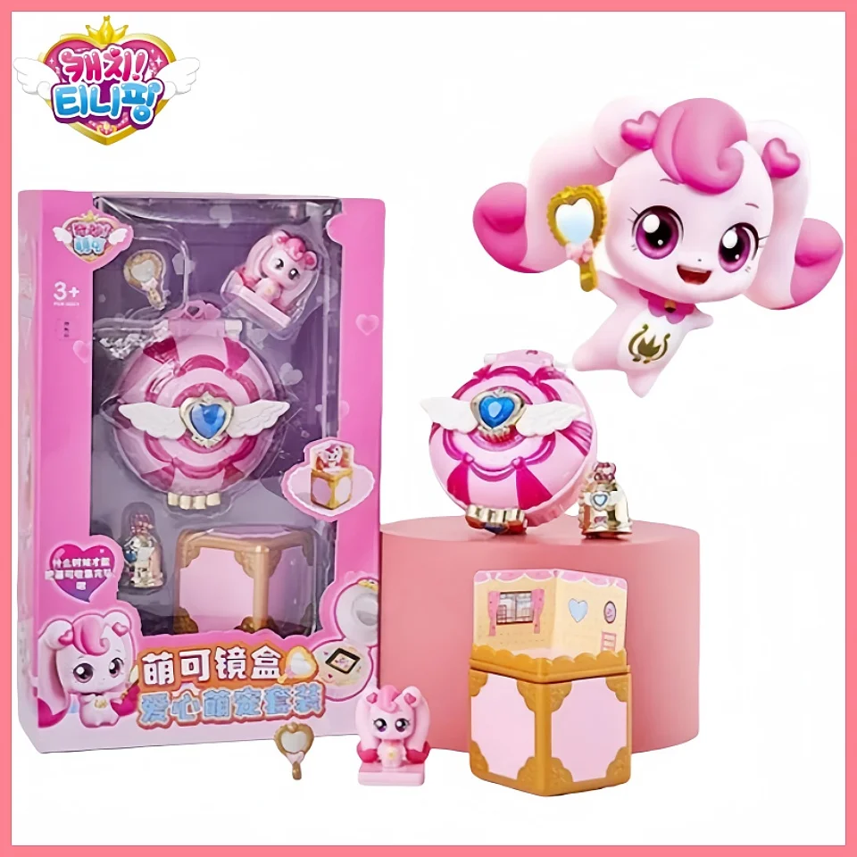 New Hot Anime Catch Teenieping Anime Figures Collectable Cartoon Doll Toys Desktop Ornaments Christmas Kids Gift Toys Ornament