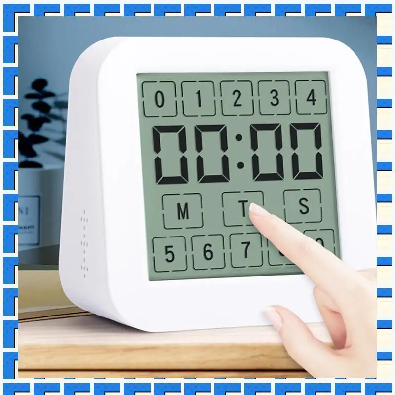 

ABNG LCD Digital Hygrothermograph Indoor Multifunctional Dual-Screen Humidity And Temperature Meter Table Clock