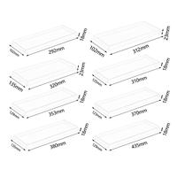 Acrylic Keyboard Dust Cover Durable Protection Dustproof Premium Desktop Keyboard Accessories Transparent Protector for Home