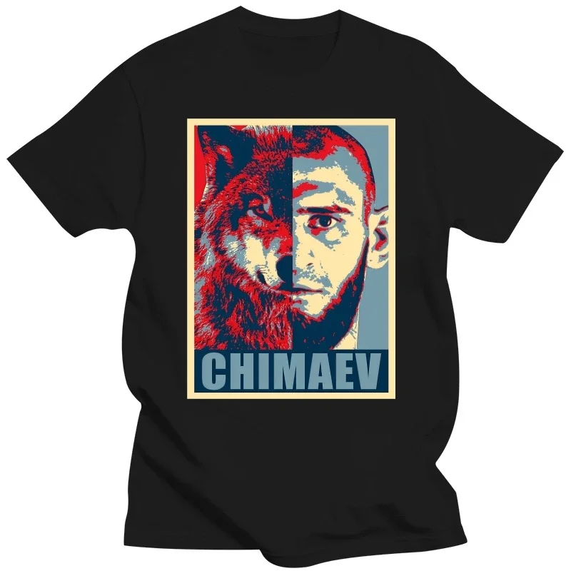 Retro Gothic Classic T-shirt Men's Casual Summer Streetwear Short Sleeve T Shirts 2023 Hot Khamzat Chimaev Hope Graphic T Shirt