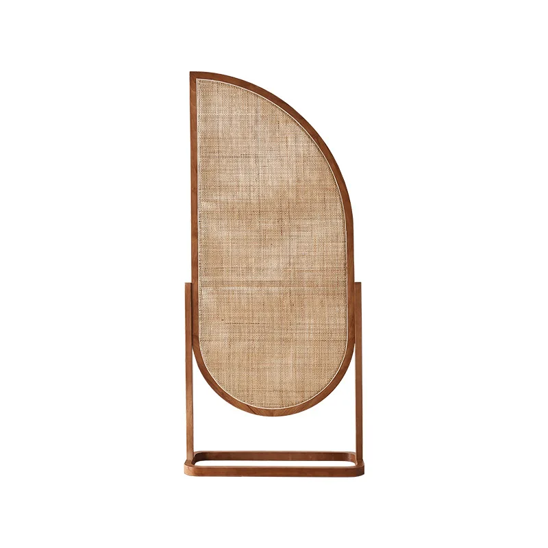 

Nordic solid wood screen partition household entrance living room bedroom homestay mobile shelter
