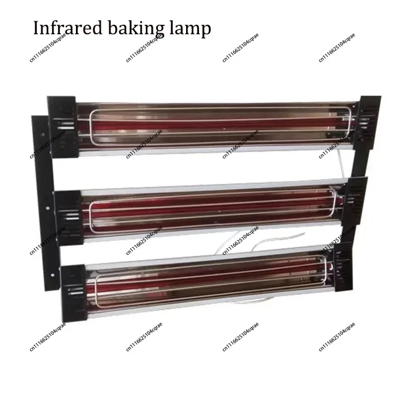 3KW Car Infrared Paint Curing Lamp Infrared Heat Baking Lamp for Auto Varnish Paint Repair Infrared Heater Car Bodywork 220V