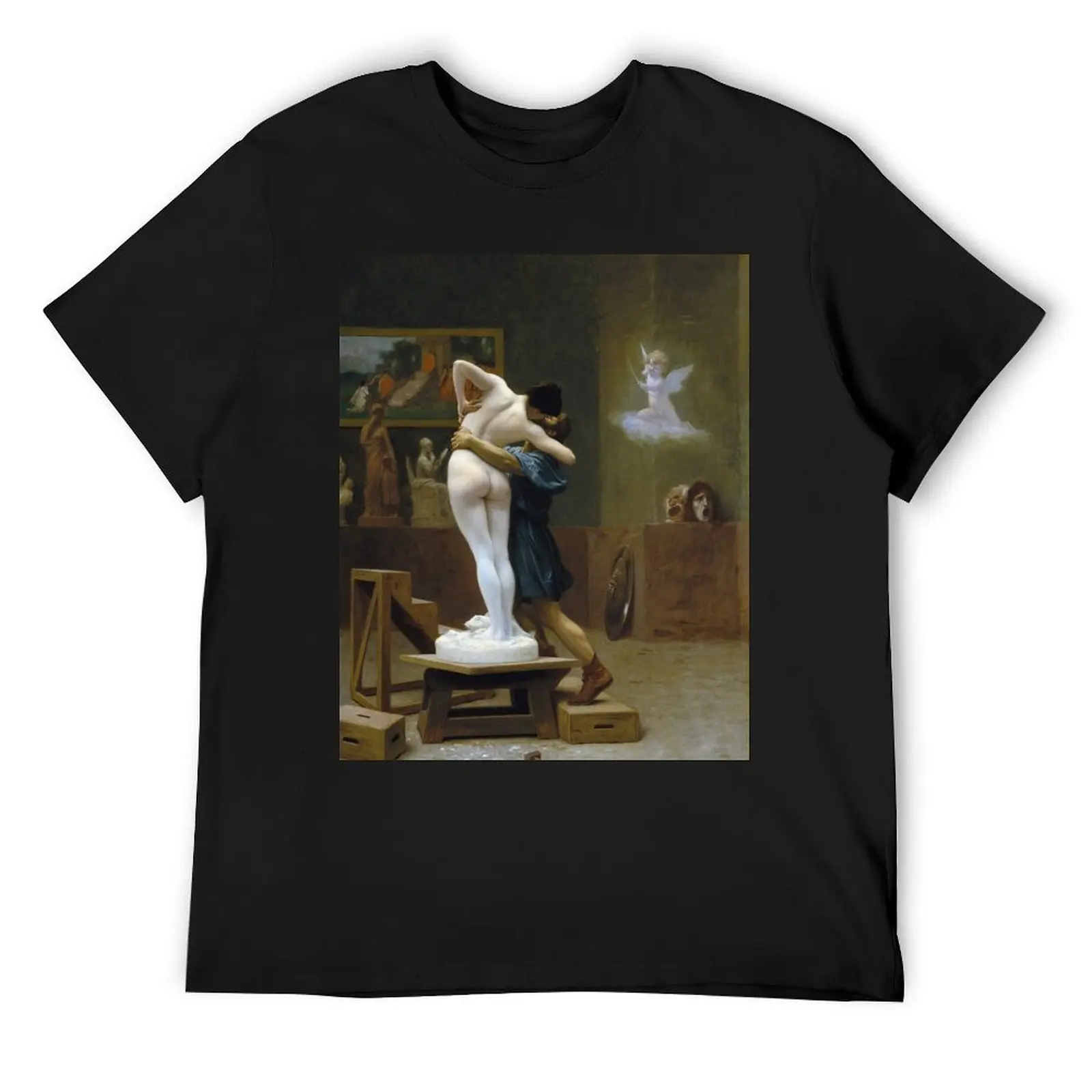 Jean-Leon Gerome - Pygmalion And Galatea T-Shirt blanks hippie clothes graphic shirts designer shirts oversized t shirts for men