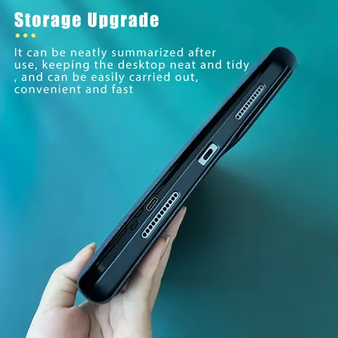 Magic Keyboard Trådlös Mus För iPad 9:e Generationen Fodral A16 iPad 10.2 7:e 8:e Fodral iPad Pro 11 M4 Air M3 10:e Air 5/4 Fundaskal 10 best sales iPad Pro-tangentbord - №4