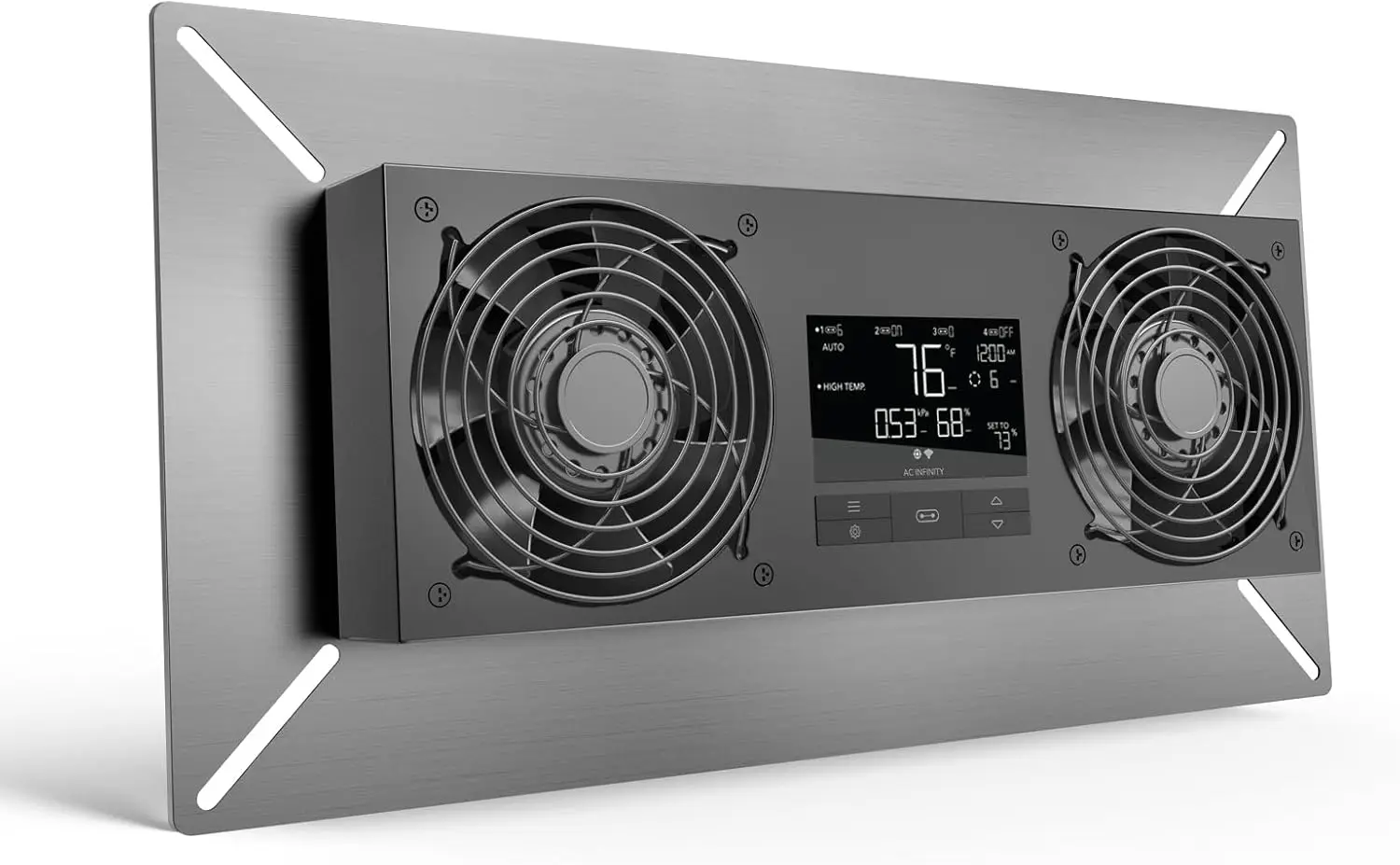 

Crawlspace Basement Ventilator Fan, with WiFi App-Compatible Temperature Humidity Controller, IP-55 Rat