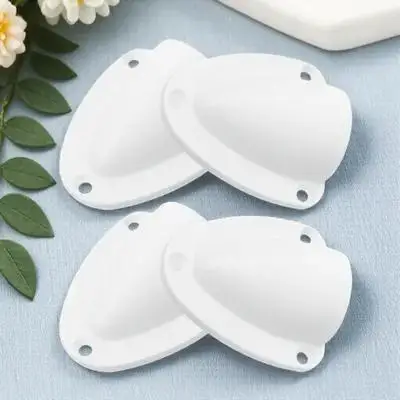 

4 Vent Covers Small Boats Airflow Cable Ventilation Clamshell Screws Plastic Yacht Cable Boat Repair Tools