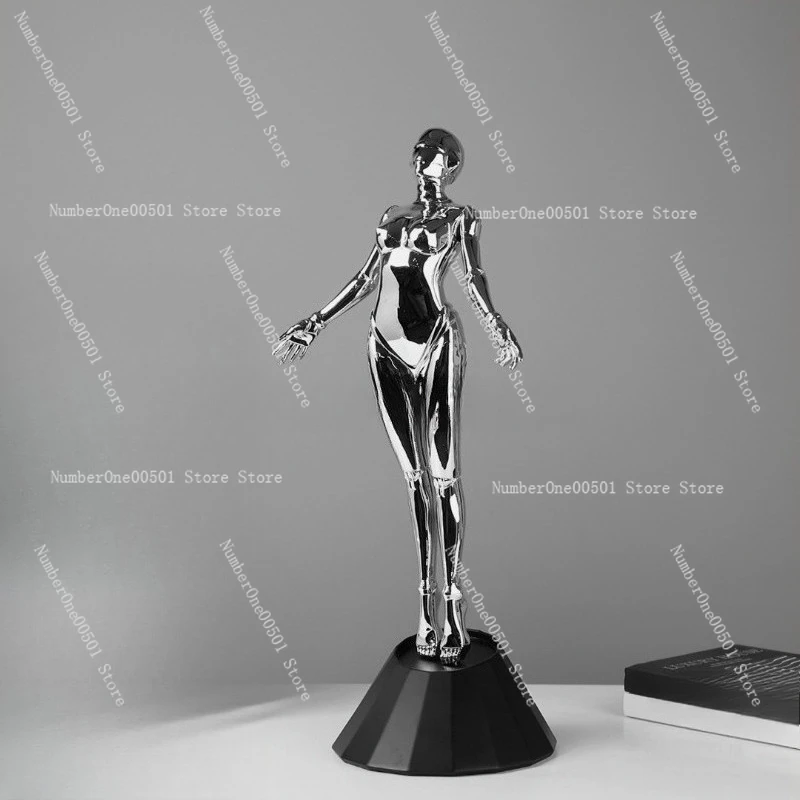 

Скульптура Богини: Современный Минималистичный Декор, Механическая Статуя для Дома и Гостиной