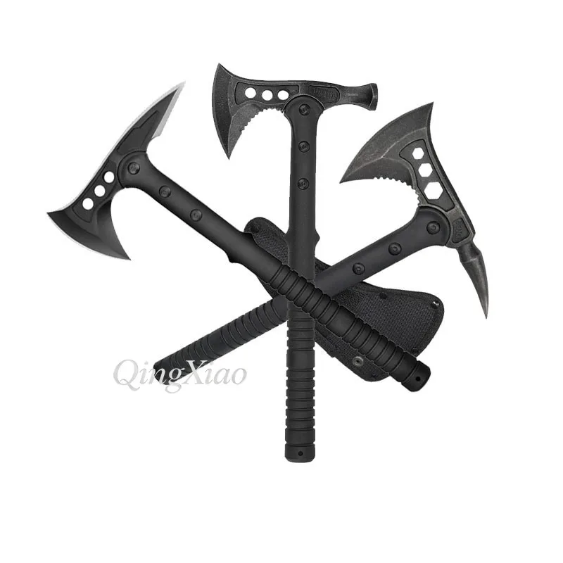 Multi Function Logging Axe Outdoor Survival Gear For Mountain Cutting Firewood Splitting Camping Processing Equipment