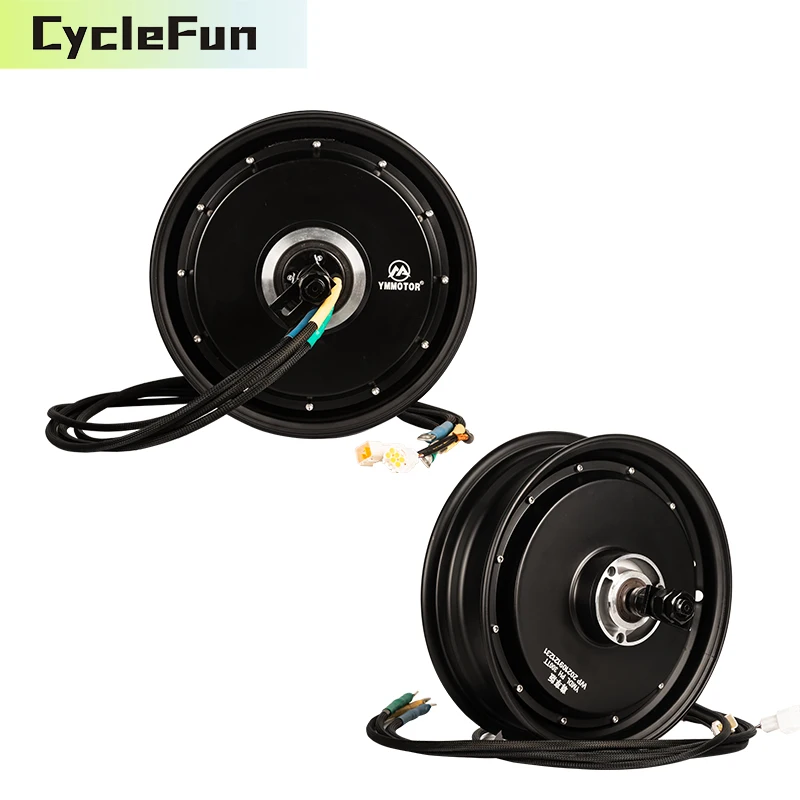 

YMMotor 12" 12KW Brushless Dc Wheel Hub Motor For Electric Motorcycle