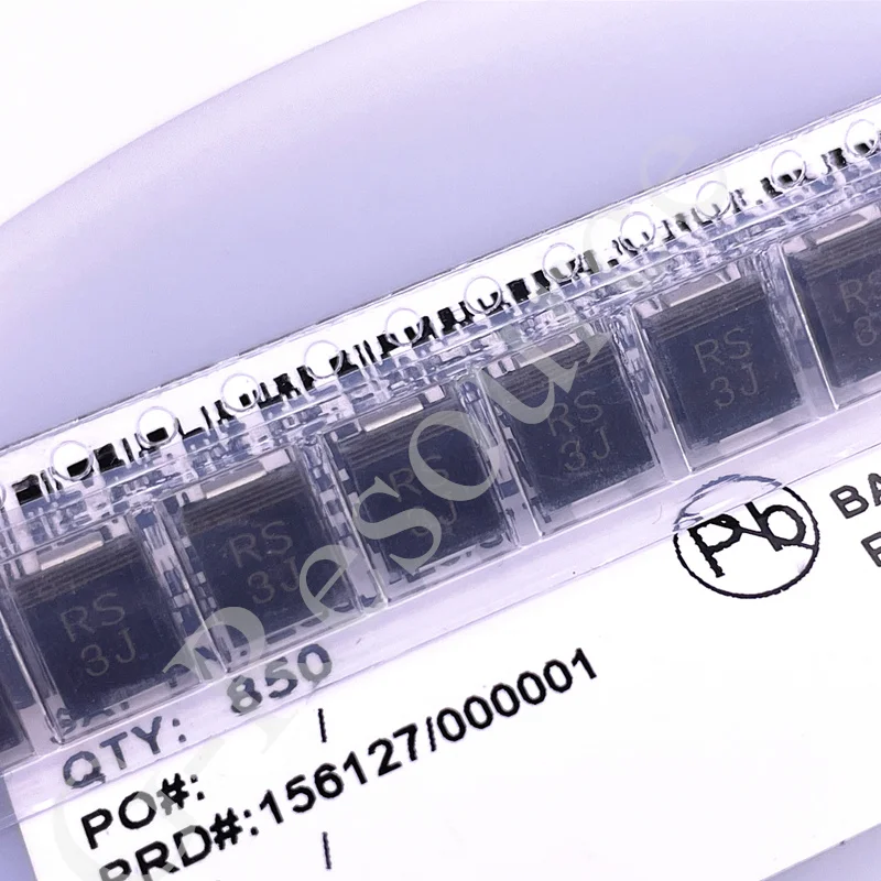 (50 Stück) RS3J SMC 3A600V DO-214AB Fast Recovery Diode