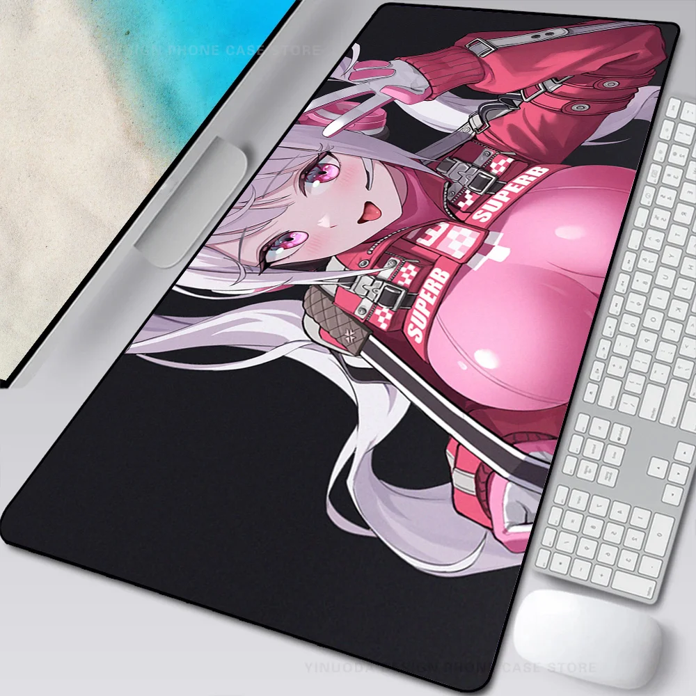 Alice NIKKE Mousepad Mouse Mat Desk Mat With Pad Gaming Accessories Prime Gaming XXL Keyboard Pad