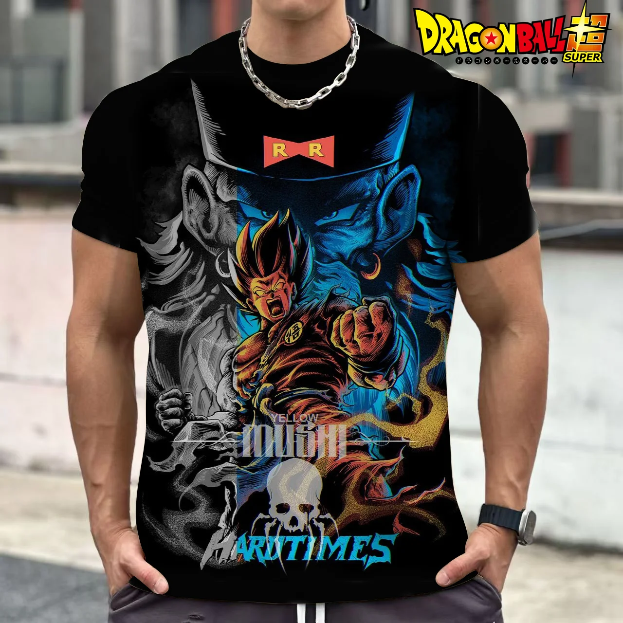 

Fashion Casual T-shirt Boy Girl Unisex Children's Clothing Tshirt Tops Anime Dragon Ball Son Goku 3D Print Kids T Shirt Summer