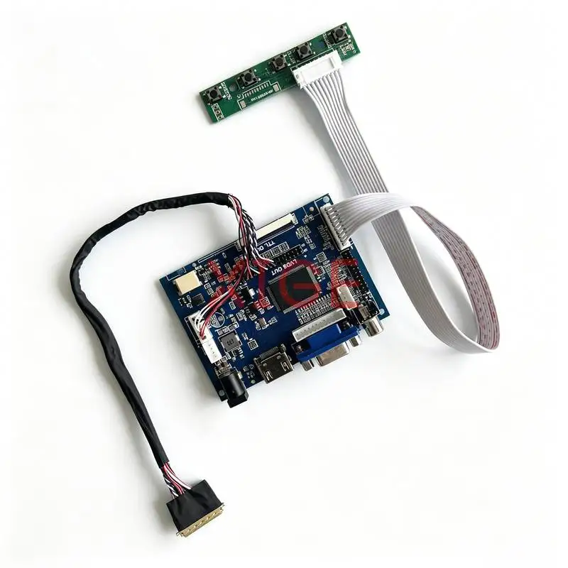 

Controller Board Fit LTN140KT01 B140RW02 N140FGE B140RW03 HDMI+VGA+AV 40Pin LVDS 1600*900 1600x900 Laptop Display Screen Kit DIY