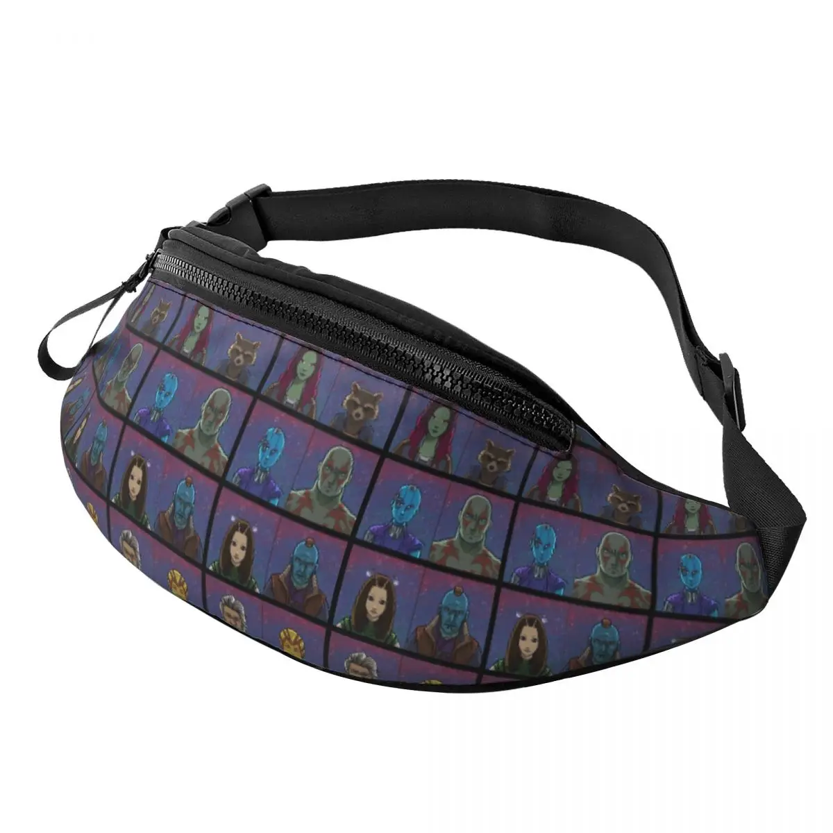 Custom Guardians Of The Galaxy Wallpaper Fanny Pack for Women Men Fashion Crossbody Waist Bag Travel Hiking Phone Money Pouch