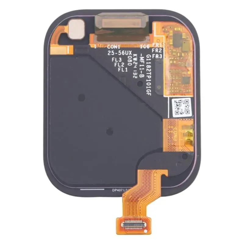 652F High Resolution Shock Resistant 1.82Inch LCD Glass Screen Digitizer Assembly for Smartwatch Fit3 Model SLO B09 SLO B19