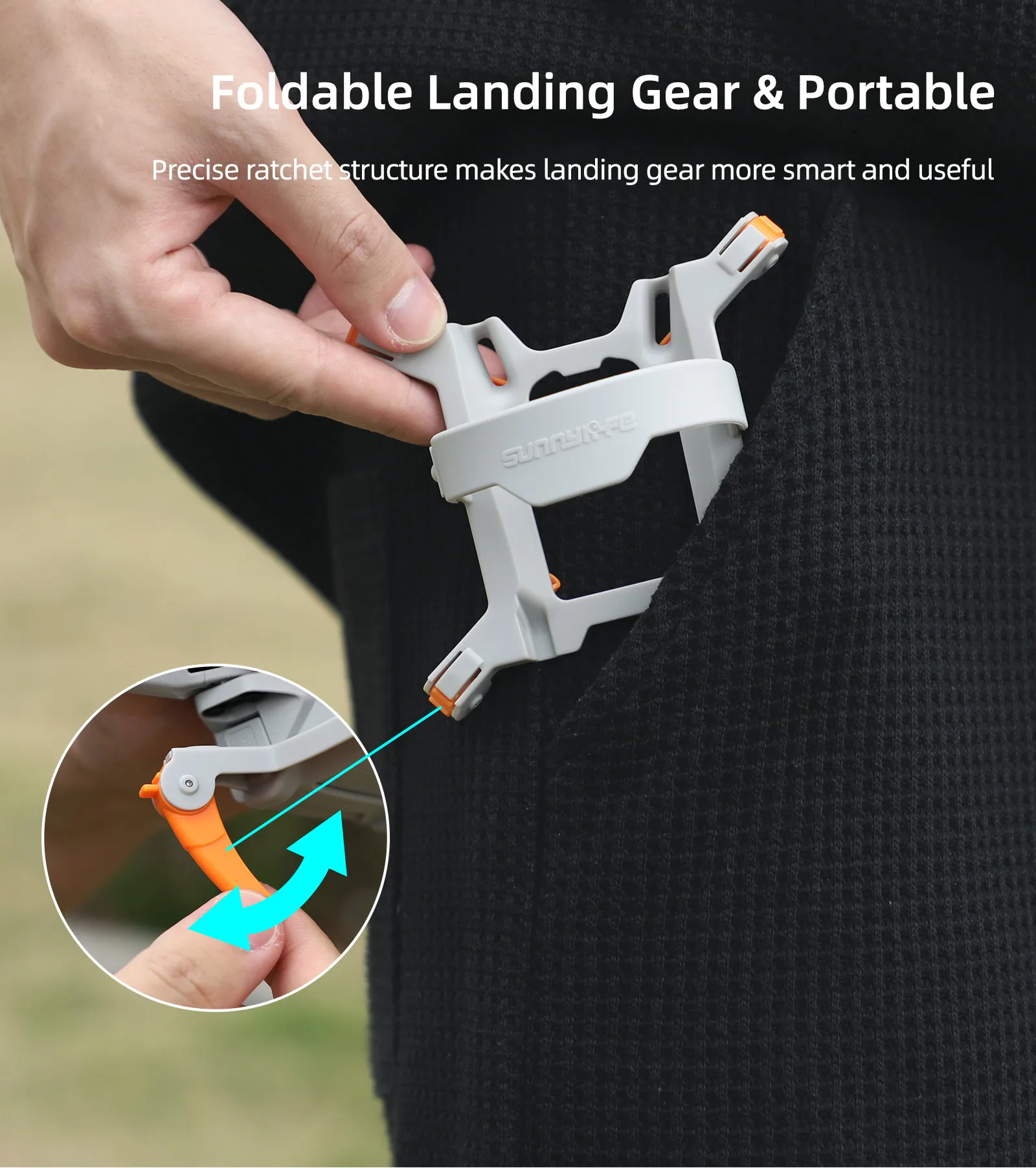 ل DJI Mini 3 الطائرة بدون طيار للطي الهبوط الإفراج السريع زيادة ترايبود تمديد الساق حامي ل DJI Mini 3 الملحقات