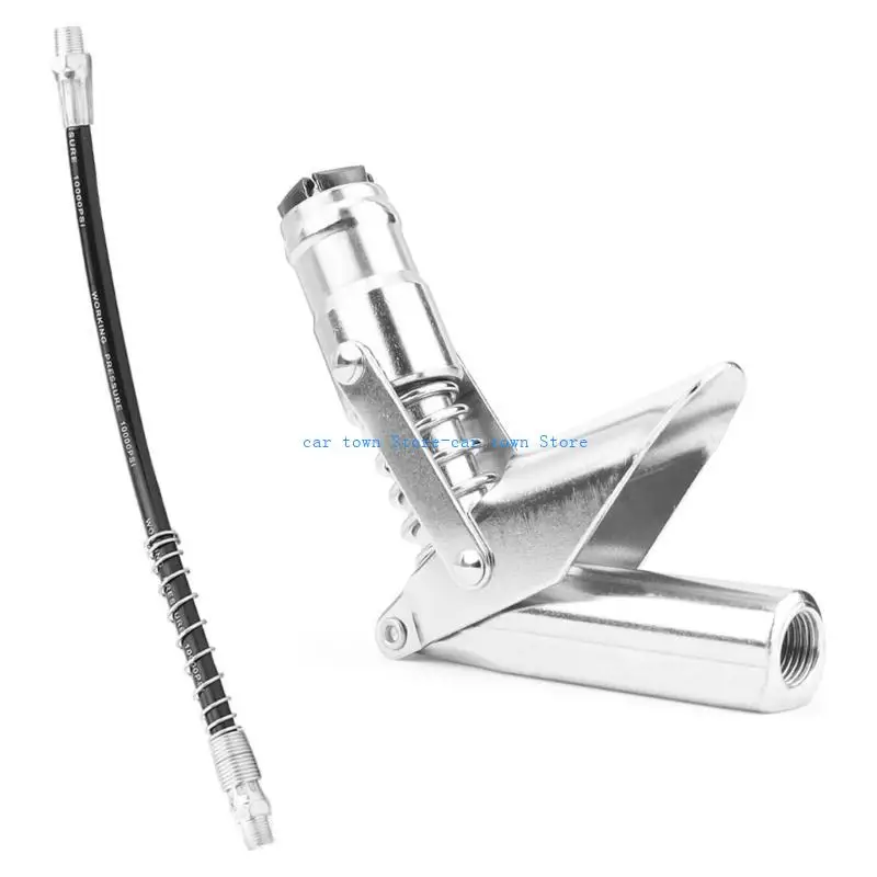 

RXJE Replacement Grease Nipple Attachment Universal Coupler Injector Nipple without Leakage Grease Coupler Injector Nipple