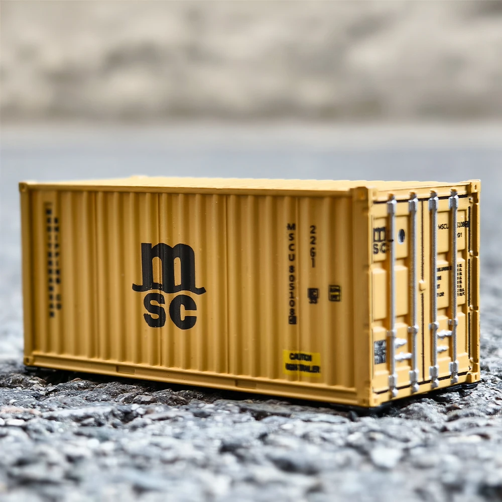 1:87 مقياس مصغر حاوية الشحن Ho مقياس الحاويات نموذج قطار الملحقات Diorama لوازم نماذج من الشاحنات أطقم جمع