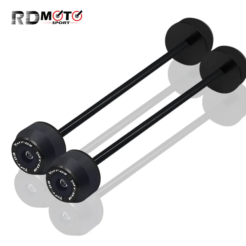 New For MT-03 MT03 2015-2021 2022 2023 2024 Motorcycle Accessories Front Rear Wheel Fork Slider Axle Crash Protector mt03