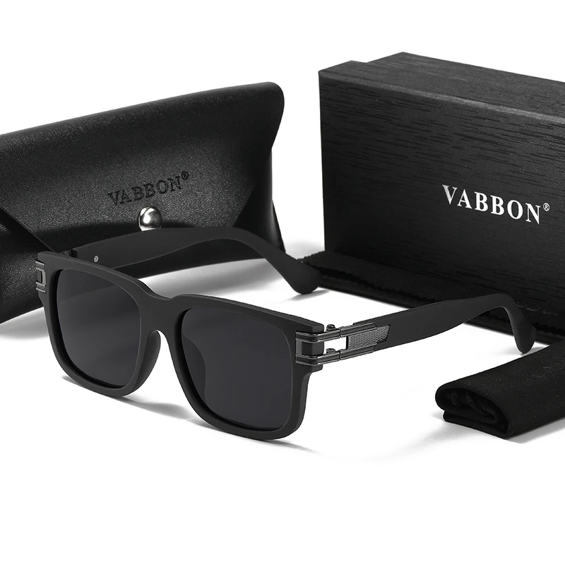 

Vabbon Fashionable New Trendy Sunglasses for Men and Women Square Frame Retro Sunglasses Outdoor Leisure Driving and Fishing Glasses, Premium Gift853